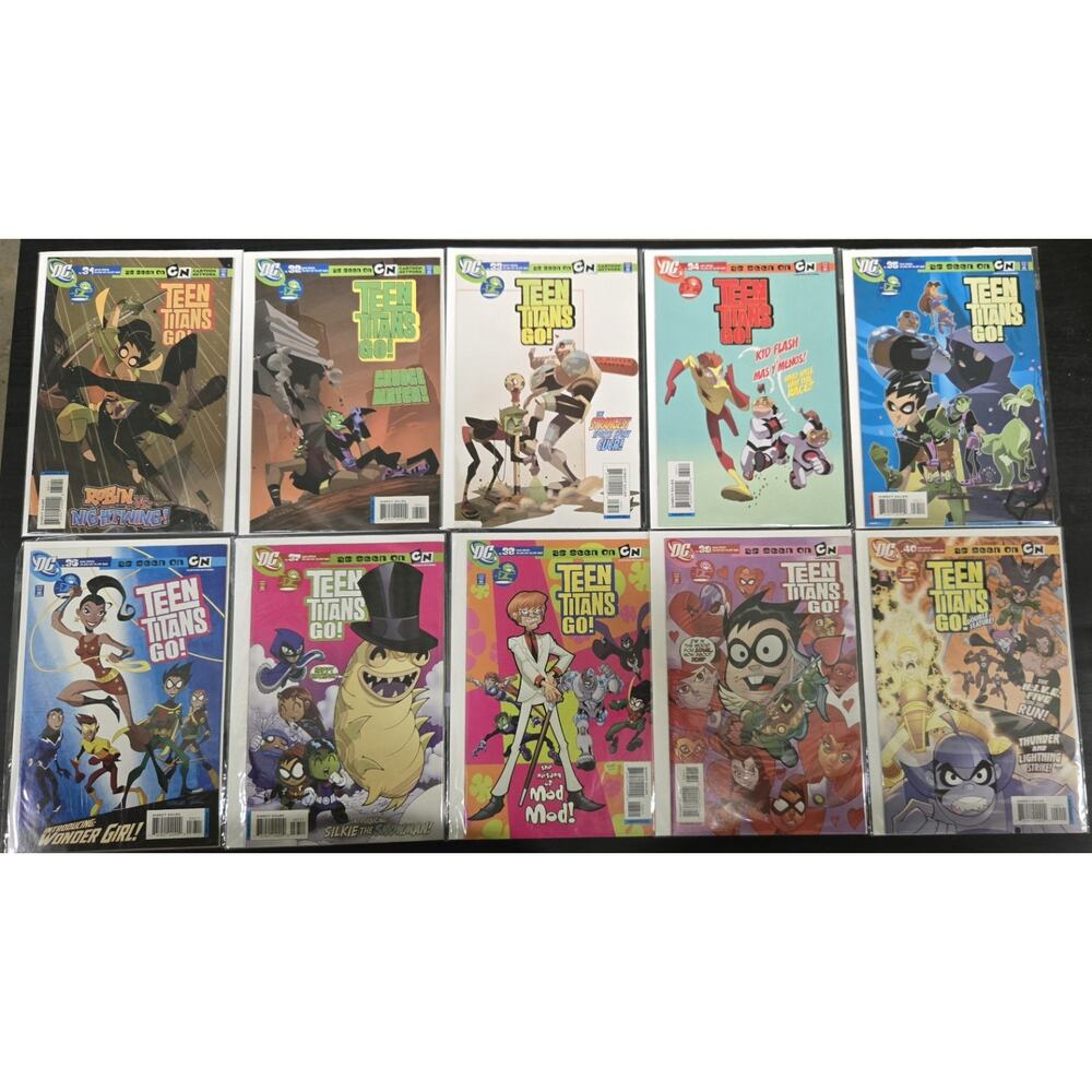 DC Teen Titans Go! #31 #32 #33 #34 #35 #36 #37 #38 #39 #40 Lot 10